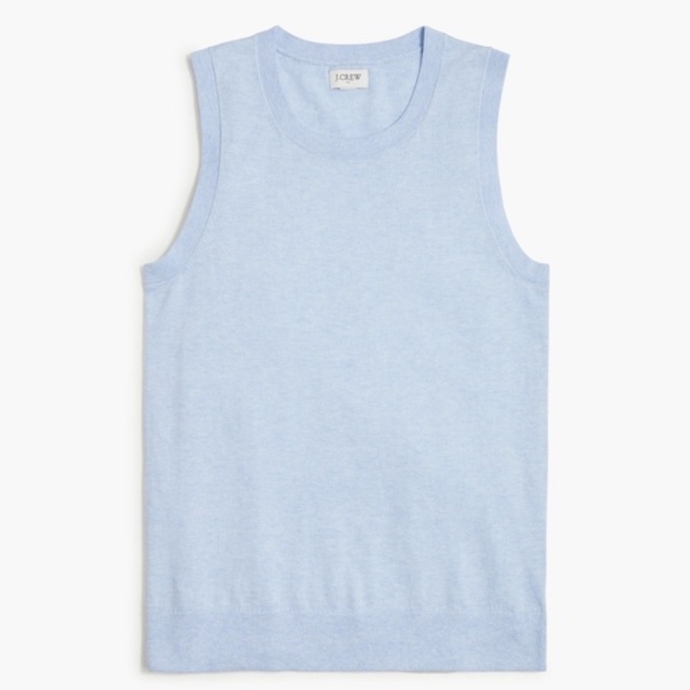 J. Crew Classic Shell in Soft Blue